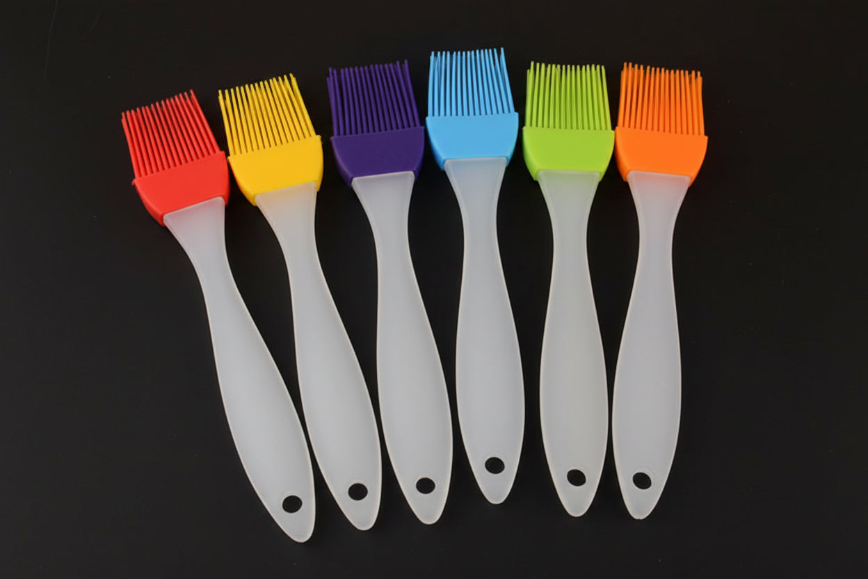Silicone Baking Spatula Set - 5 Styles - Heat Resistant Tools D-1pc Random Color United States