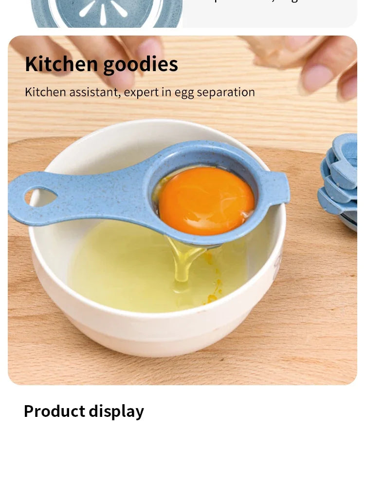 Egg White Yolk Separator Multifunctional Egg Liquid Filter Simple Convenient Egg White Dividers