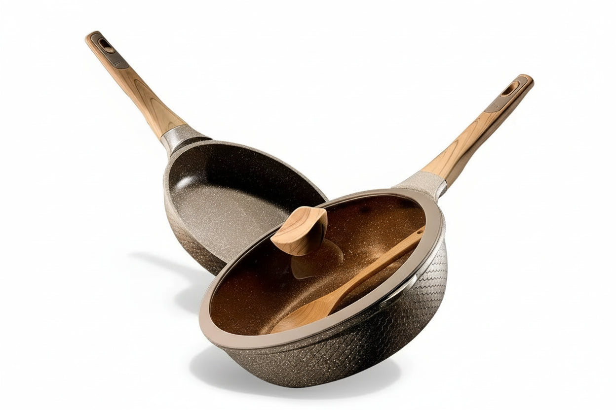 26PCS Pots and Pans Set Non Stick, Induction Cook Ware, PFOA Free