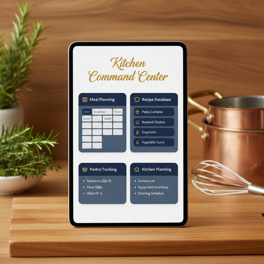 Culinary Corner | Kitchen Command Center