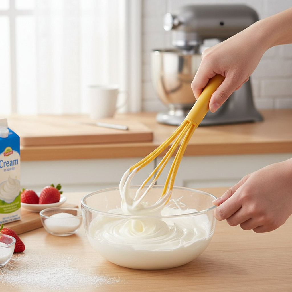 1Pcs Multifunctional Rotary Whisk