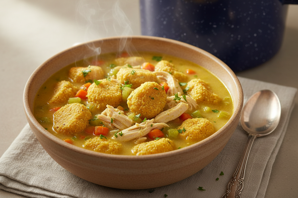 Southern-Style Chicken and Dumplings