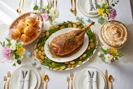 Gather Around the Table: A Traditional Easter Leg of Lamb Dinner