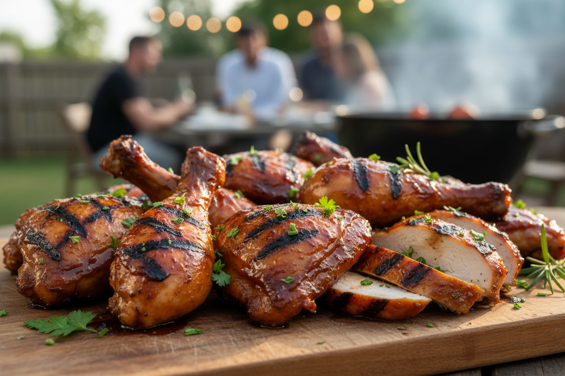 Smoky Bourbon BBQ Chicken — The Ultimate 4th of July Crowd Pleaser