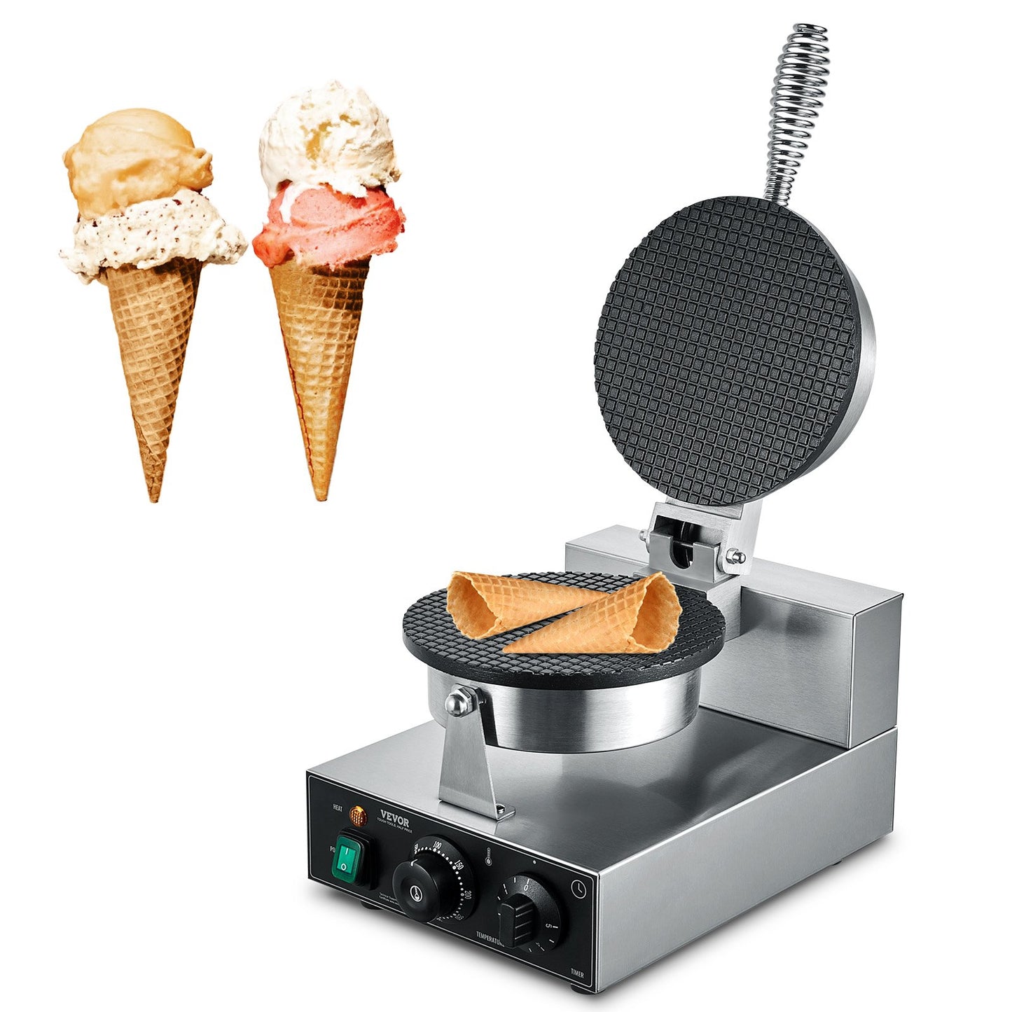 Waffle Cone Maker — Make Fresh Homemade Waffle Cones