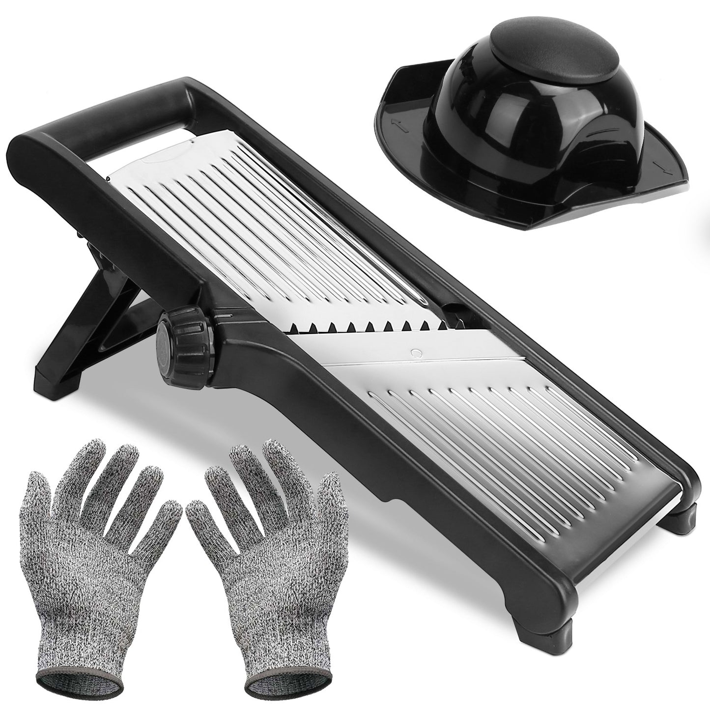 Mandoline Food Slicer - Professional Vegetable Cutter & Julienne Slicer