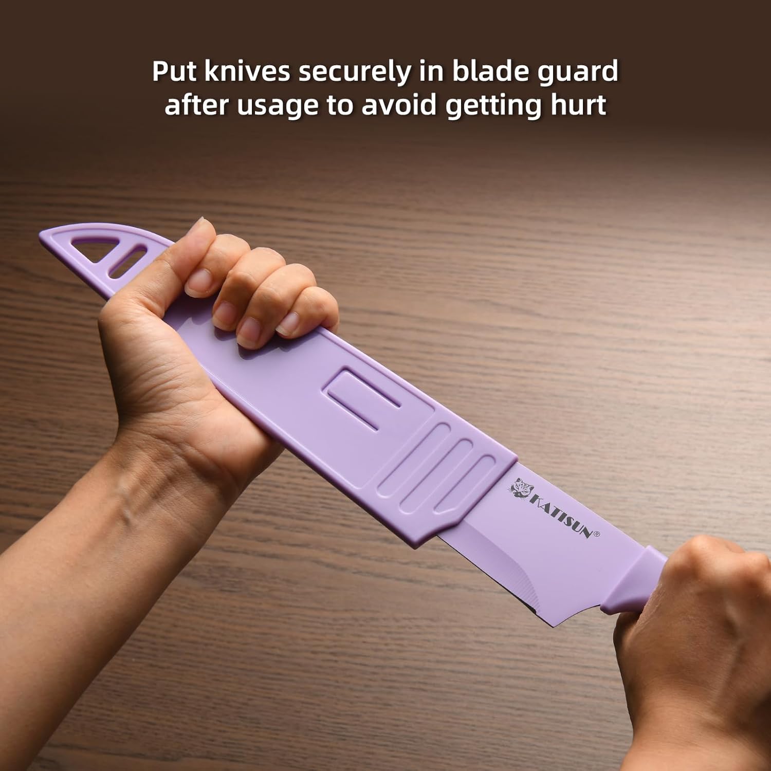 30 PC Colorful Knife Set Included Sheathes for knives