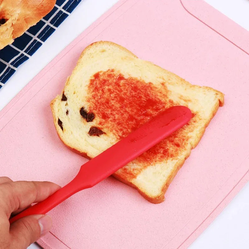 Long Handle Silicone Spatula - Heat Resistant Scraper