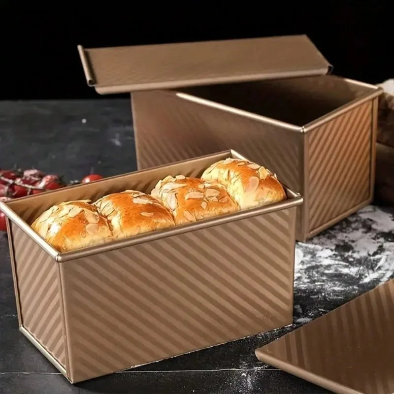 Non-Stick Rectangular Bread Loaf Pan - Durable Baking Mold for Bread, Cakes & Pastries