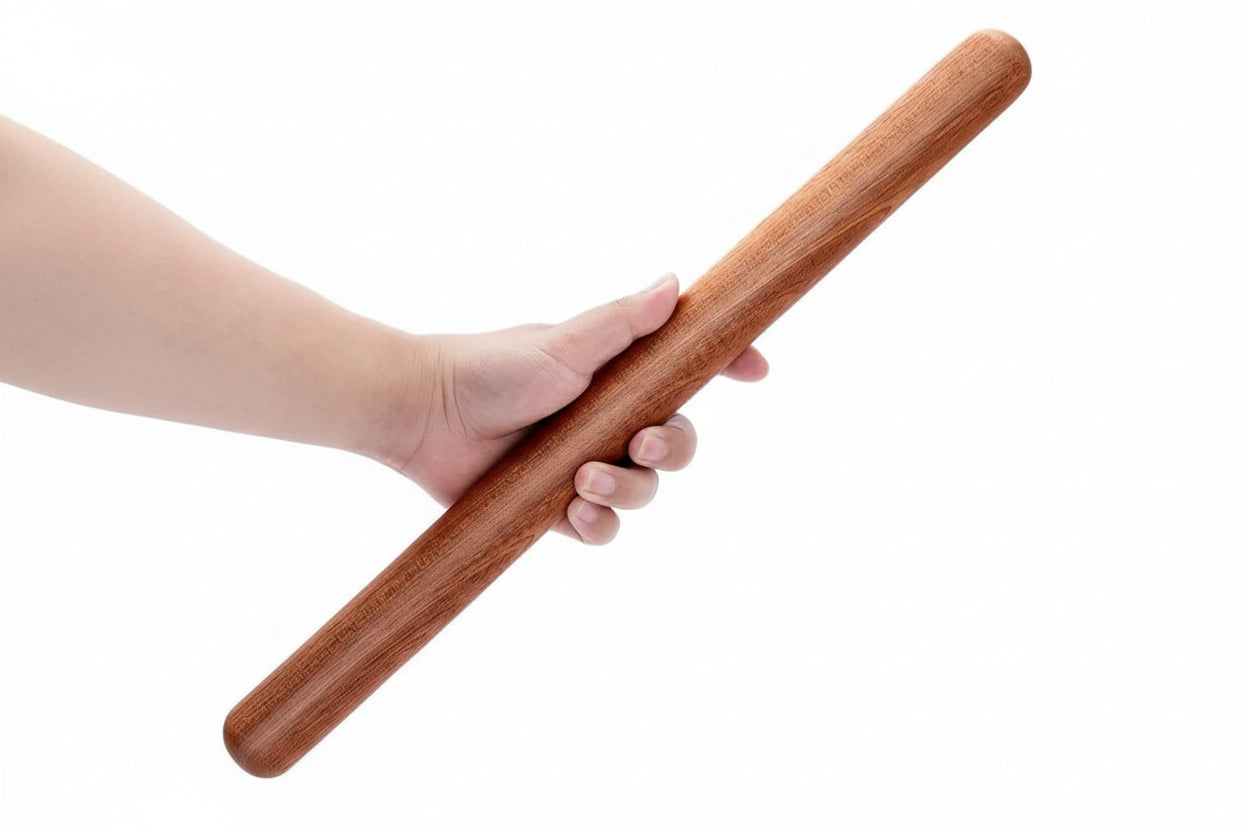 French-Style Rolling Pin - Extra Long Wooden Baker's Pin