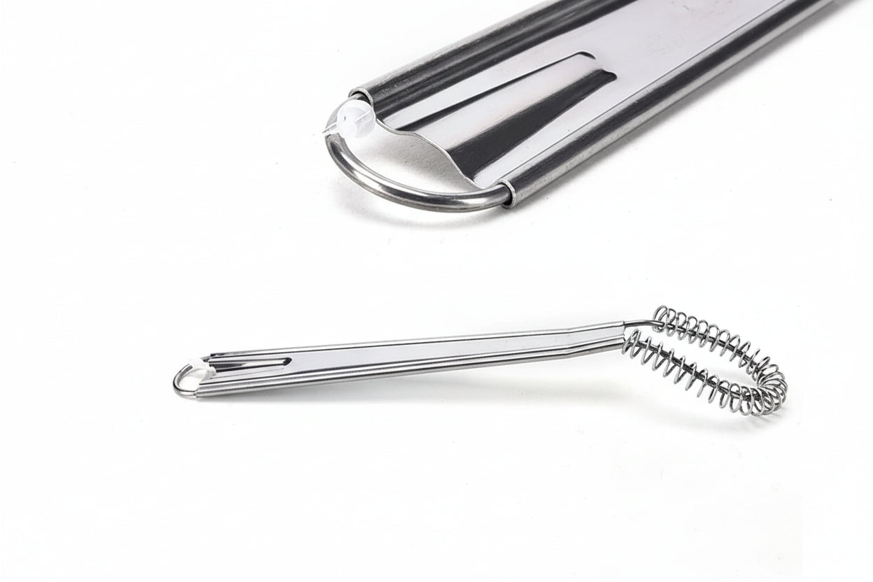 Mini Spring Whisk - Milk Frother & Egg Beater