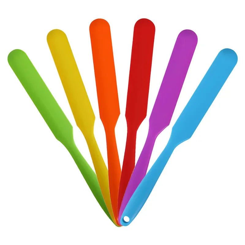 Long Handle Silicone Spatula - Heat Resistant Scraper
