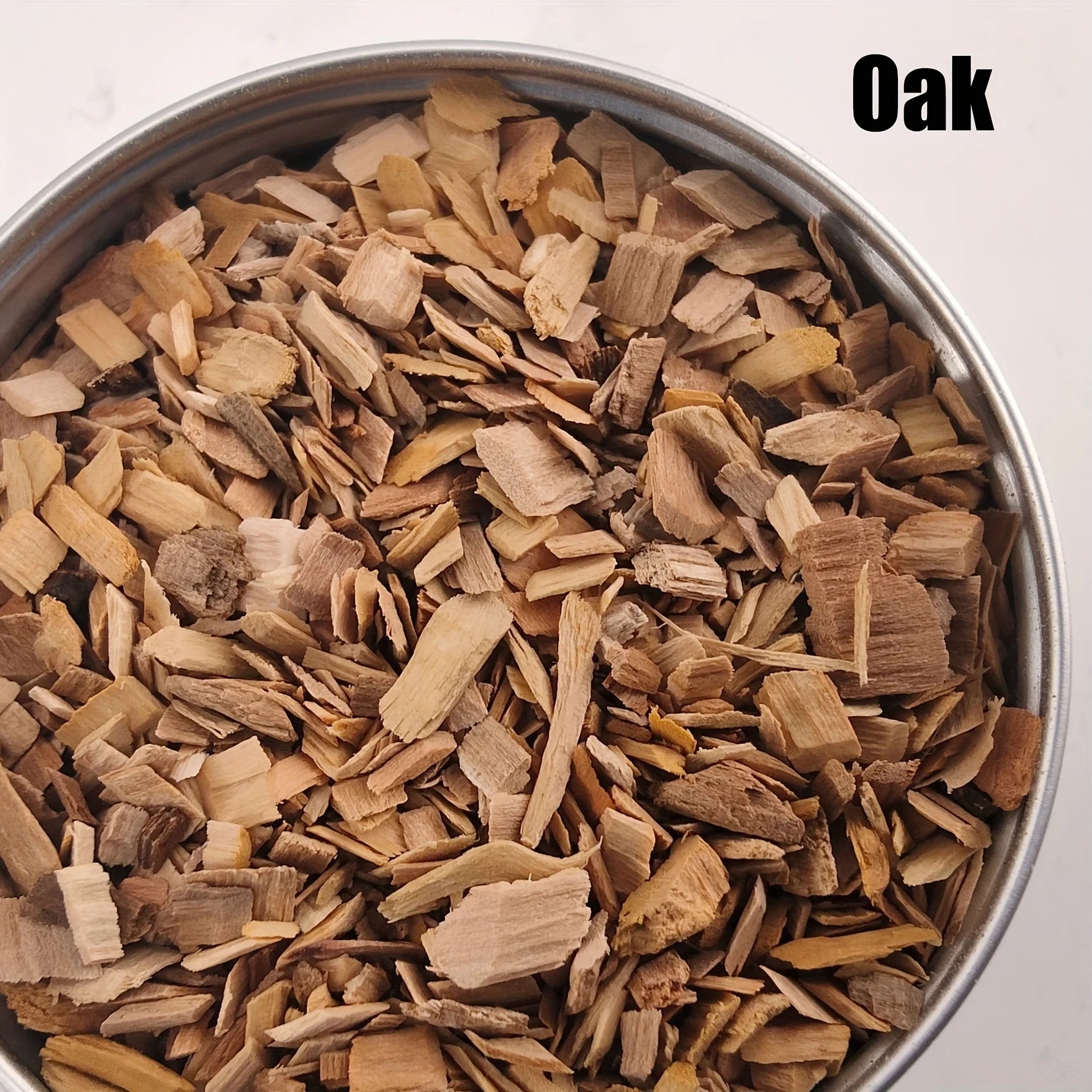 Natural Wood Chips for Cocktail Smoker & Whiskey Smoker | 6 Flavors Oak