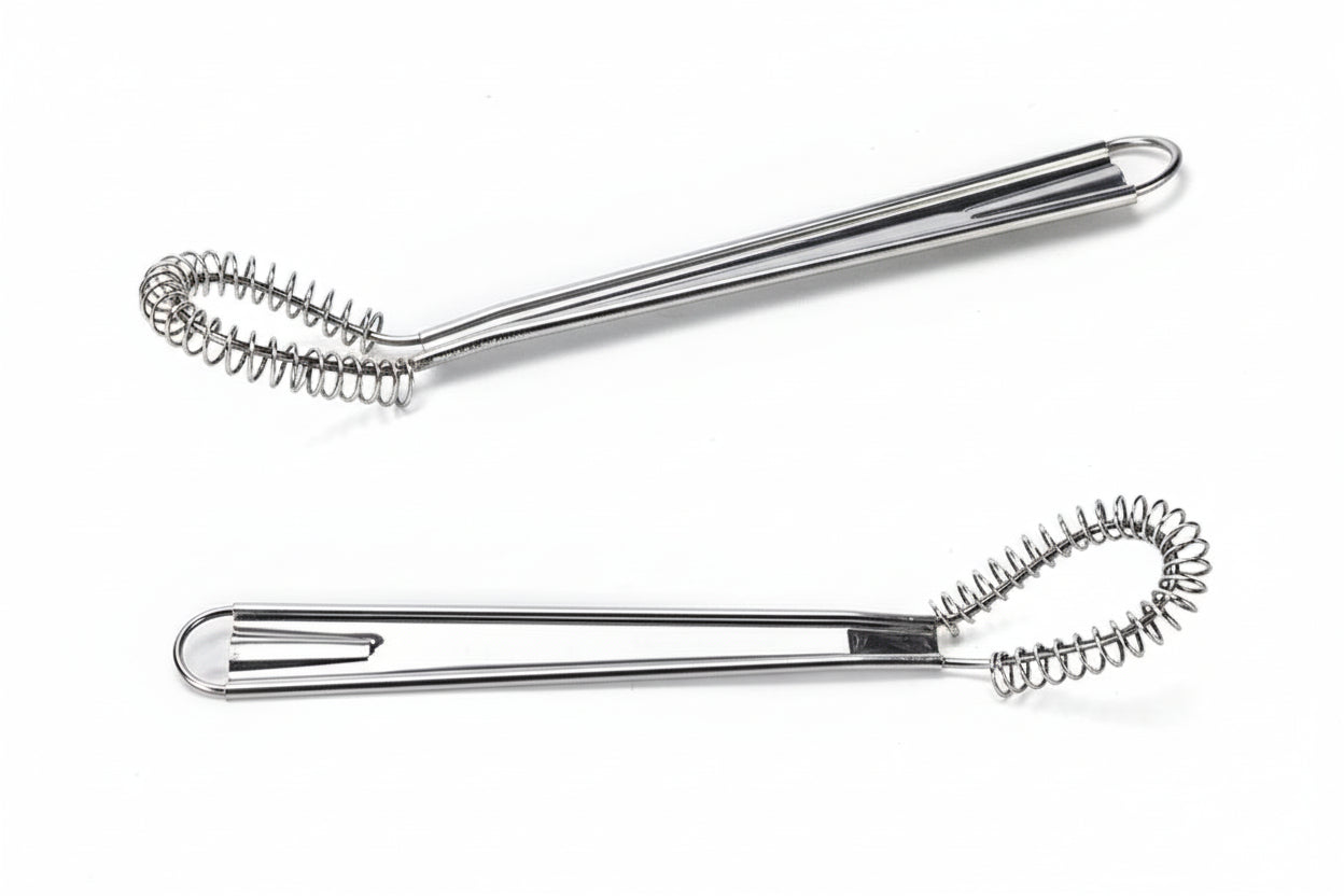 Mini Spring Whisk - Milk Frother & Egg Beater
