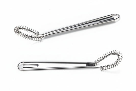 Mini Spring Whisk - Milk Frother & Egg Beater