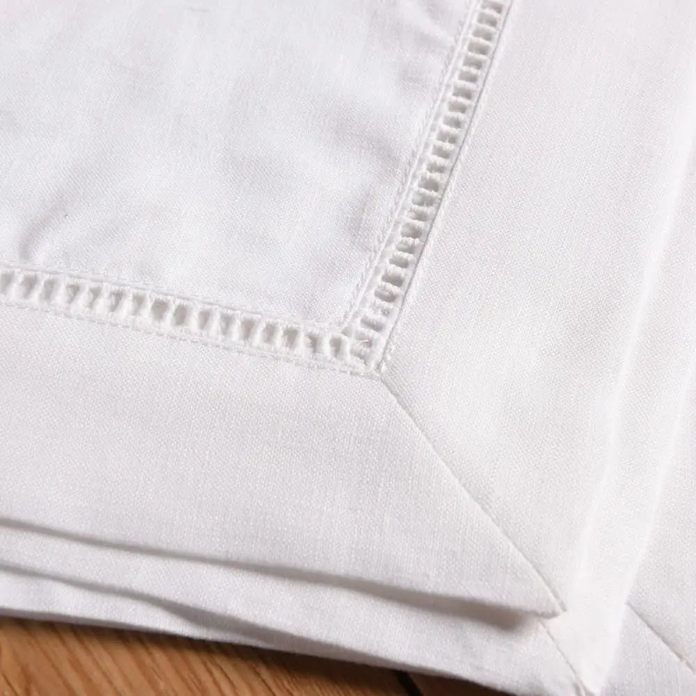 100% Linen Napkins Set of 4 | Handmade Reusable Cloth Napkins for Dining