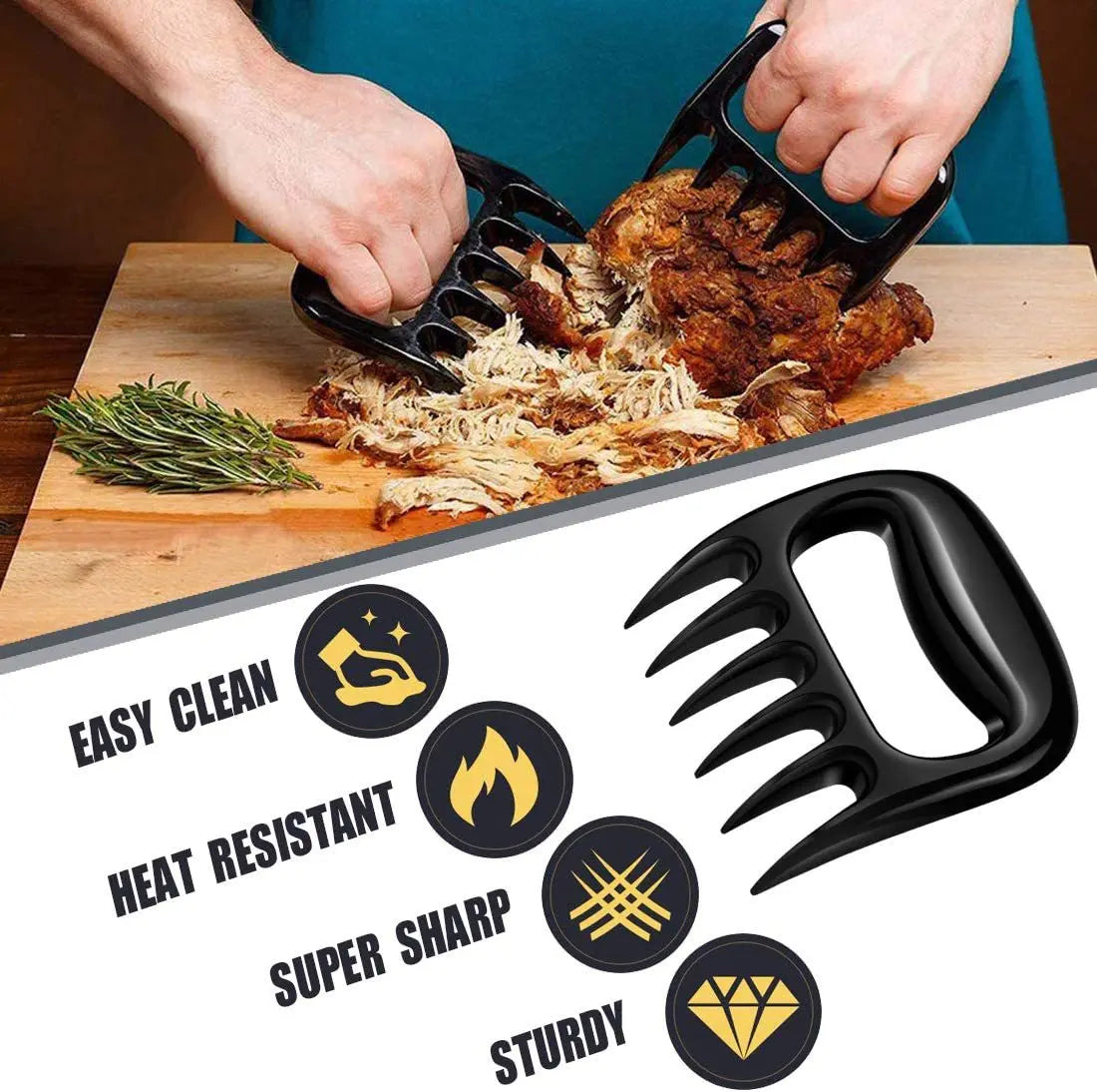 Meat Shredder Claws - 2 Piece Set