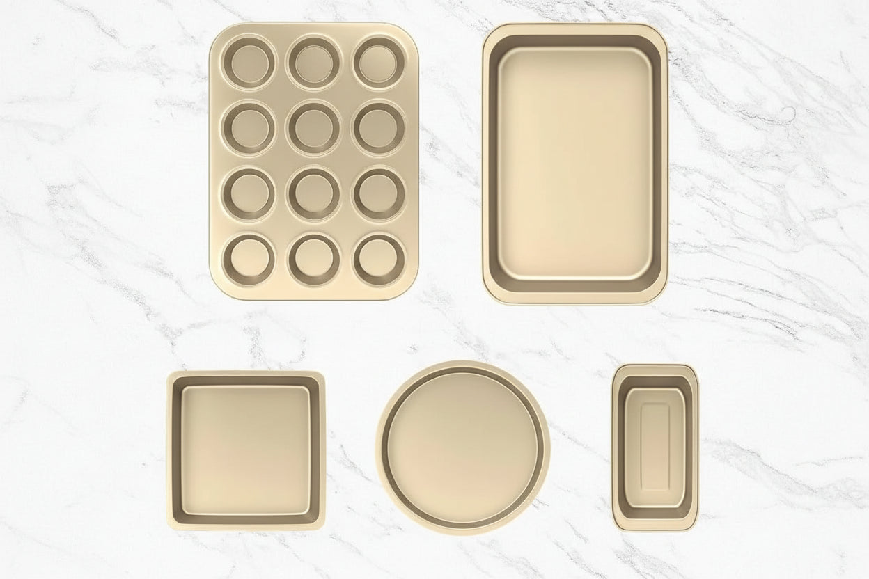 Non-Stick Baking Pan Set - Carbon Steel Bakeware
