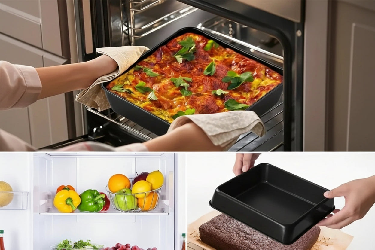 Carbon Steel Nonstick Roasting Pan Rectangular Baking Tray Loaf Toast Bread Cake Bakeware DIY Pastry Pan Dish Kitchen Utensils
