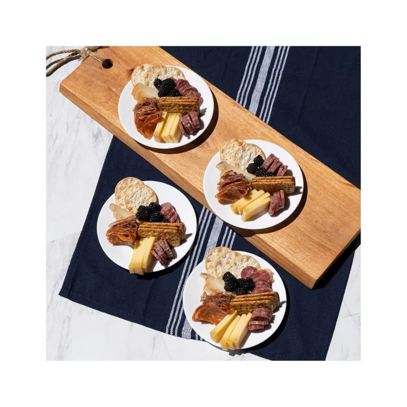 Plain White Round 12-Piece Dinnerware Set – Classic Ceramic Dishes for Everyday Dining Service for 4