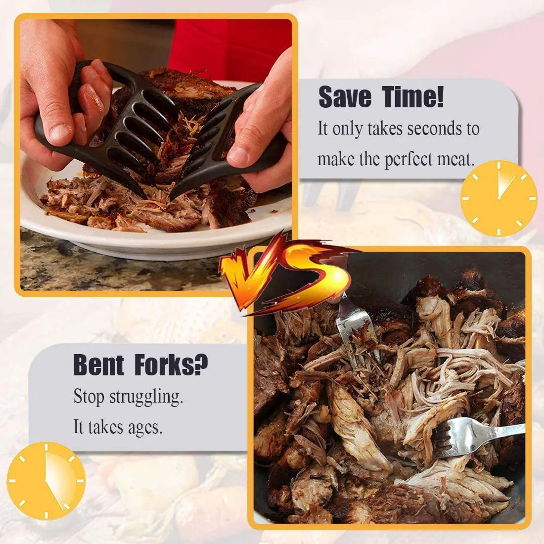 Meat Shredder Claws - 2 Piece Set