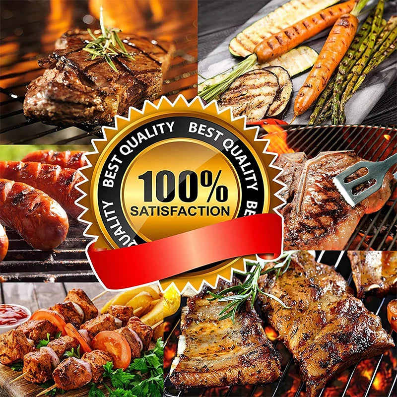 BBQ Grill Utensil Set with Canvas Bag | 3 to 20-Piece Sets