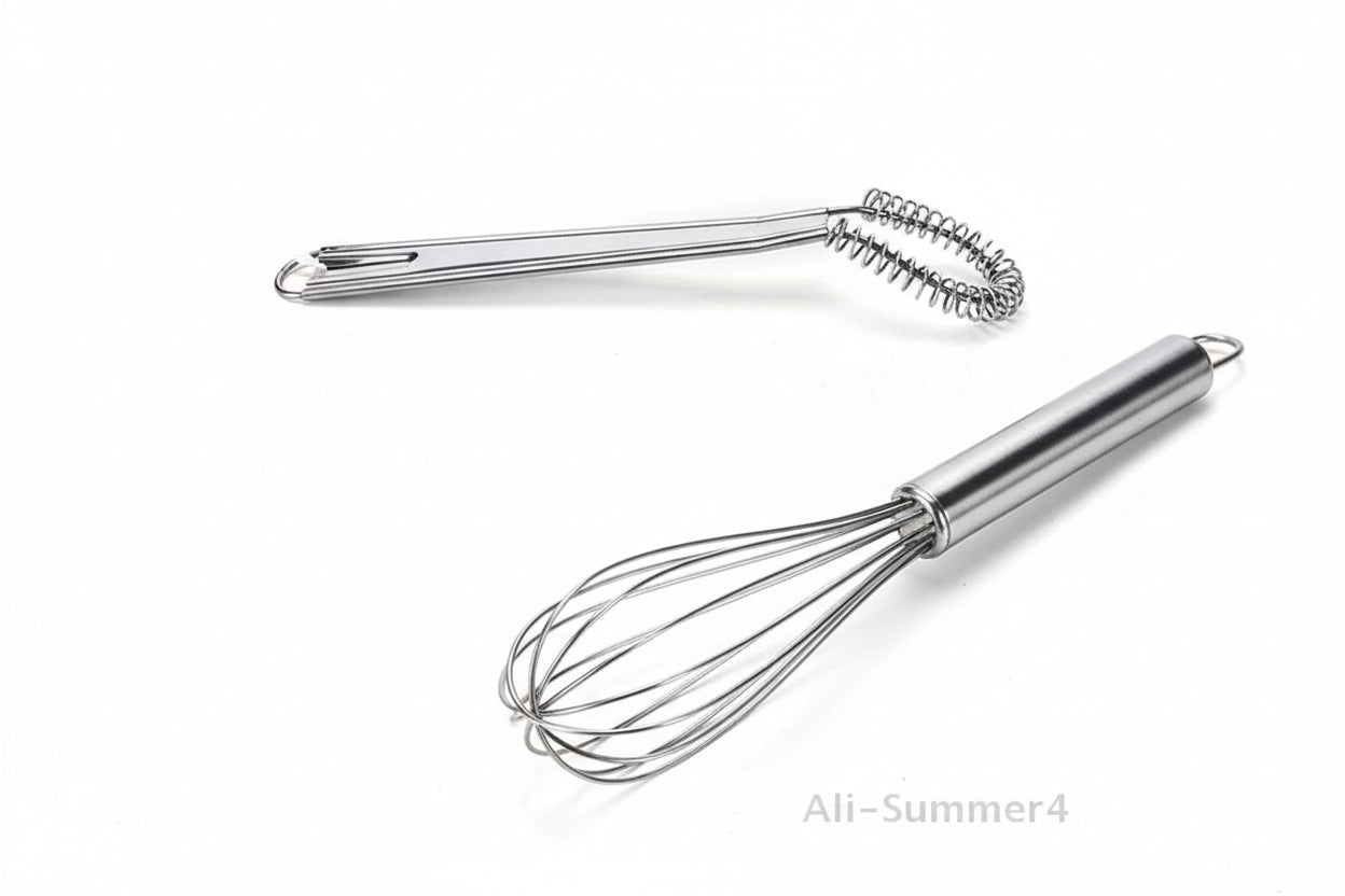 Mini Spring Whisk - Milk Frother & Egg Beater