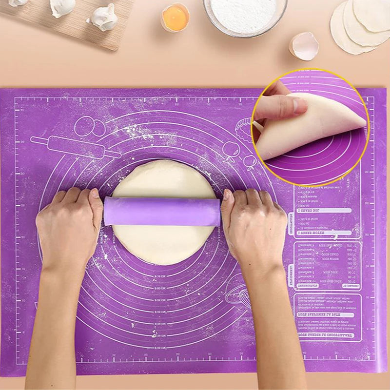 Silicone Baking Mat - Non-Stick Dough & Pastry Sheet