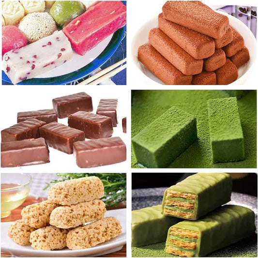 Granola Bar Mold, Rectangle Silicone Candy Molds for Baking Energy Bars Chocolate Bar Mold 12-Cavity Butter Mould