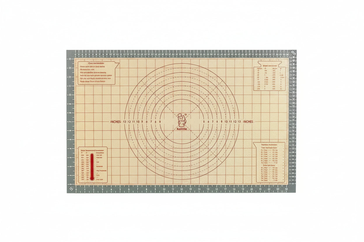 katbite Silicone Pastry Mat with Scale - 26x16 Inches Pastry Mat United States