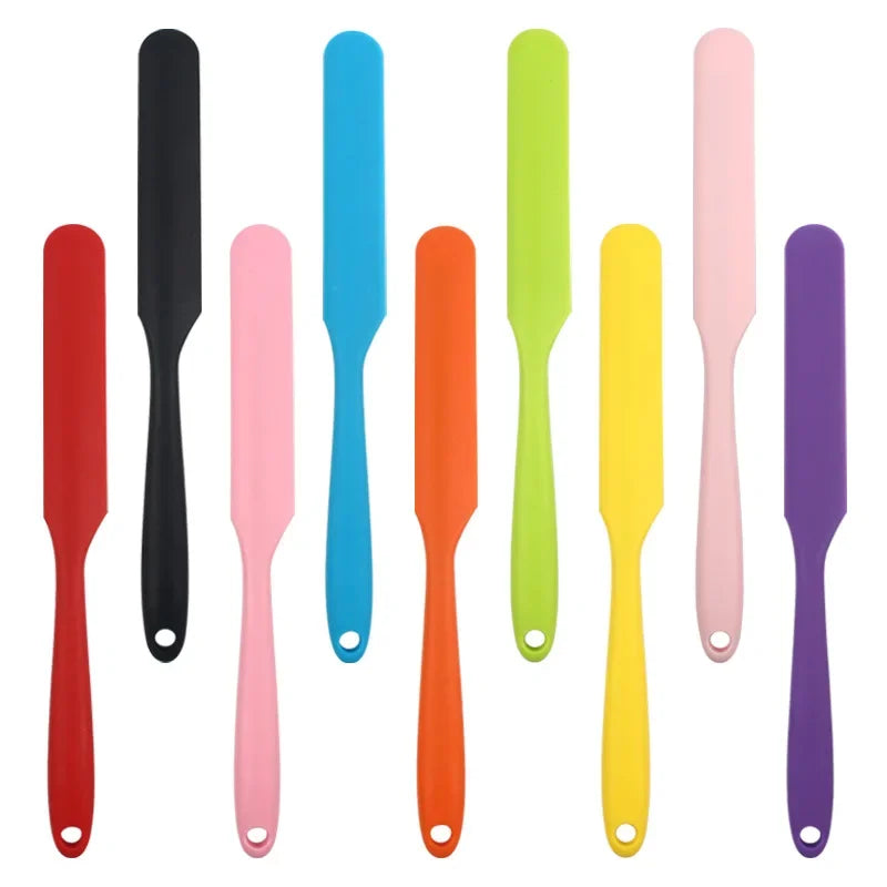 Long Handle Silicone Spatula - Heat Resistant Scraper