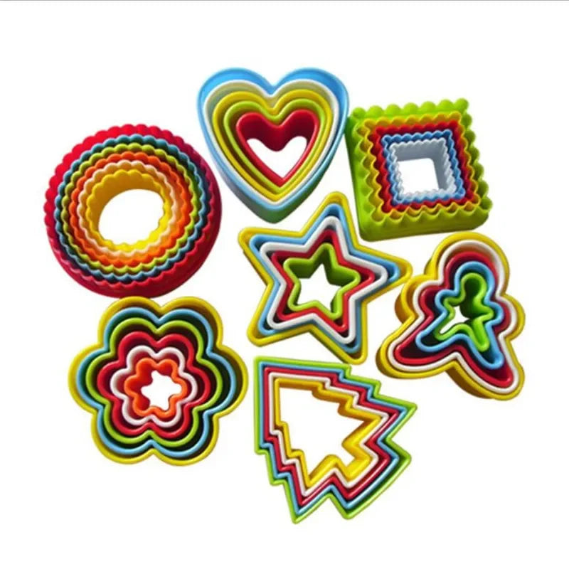 Biscuit Mould Cookies Cutter Molds Plastic Cake Mould Plunger Forms For Cookies Cake Decorating