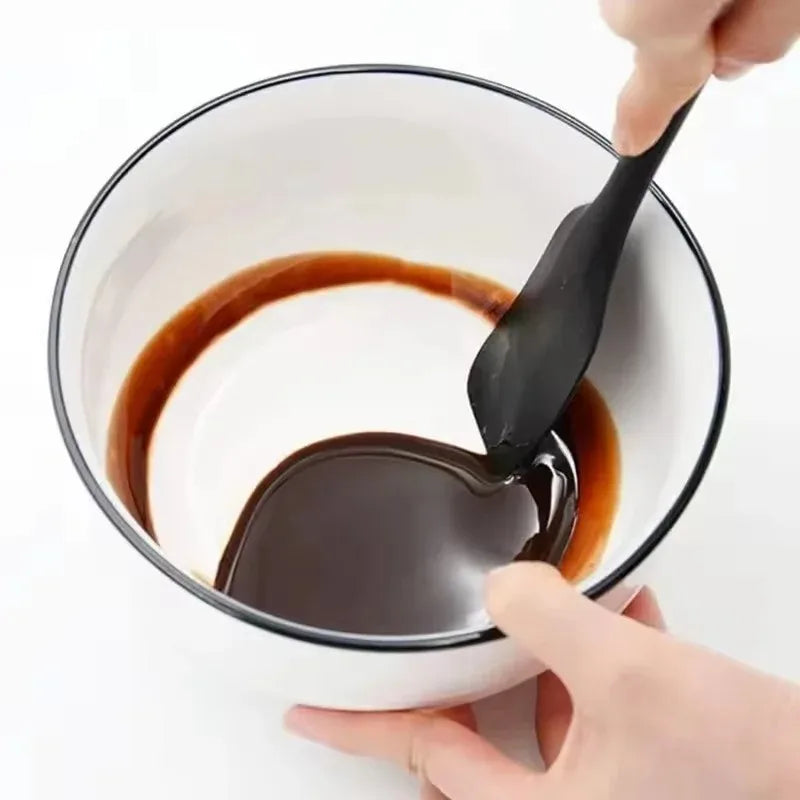 3-Piece Silicone Cream Scraper Set