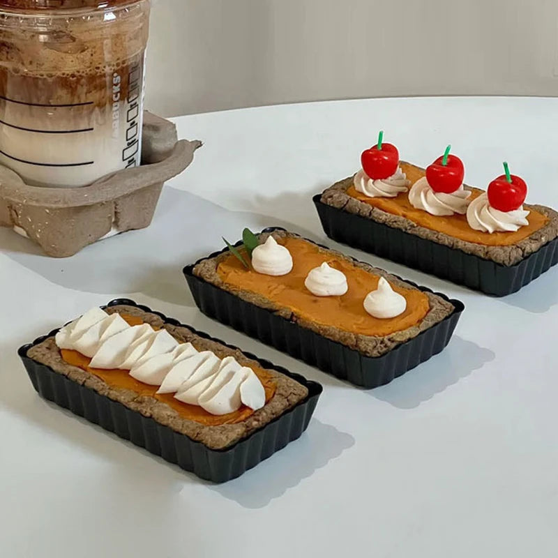 Rectangular Cake Baking Pan with Removable Bottom