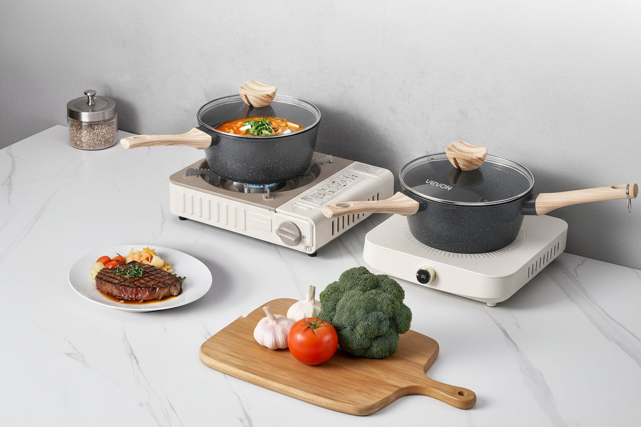 2.5 QT Nonstick Saucepan with Lid