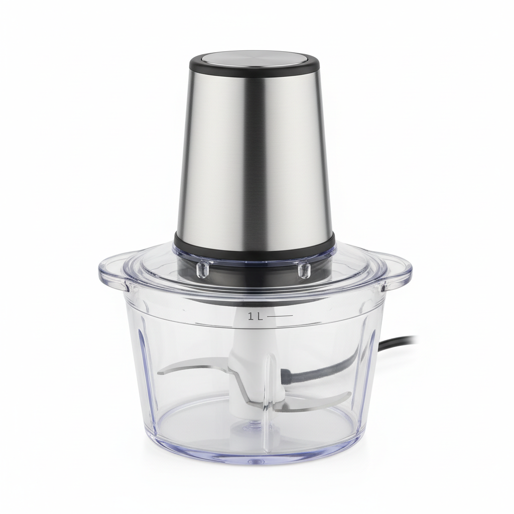BioloMix Electric Chopper 500W - 2L Meat Grinder & Food Processor
