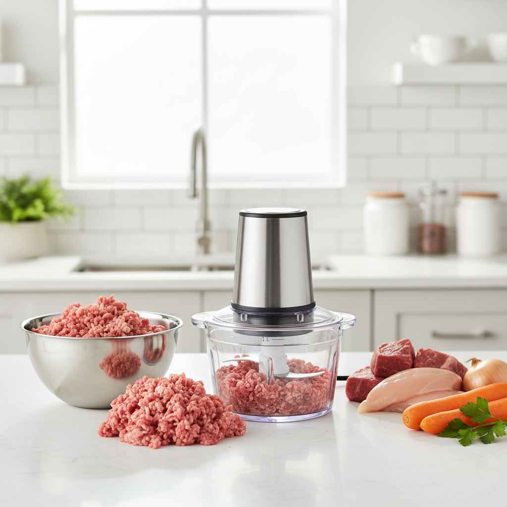 BioloMix Electric Chopper 500W - 2L Meat Grinder & Food Processor