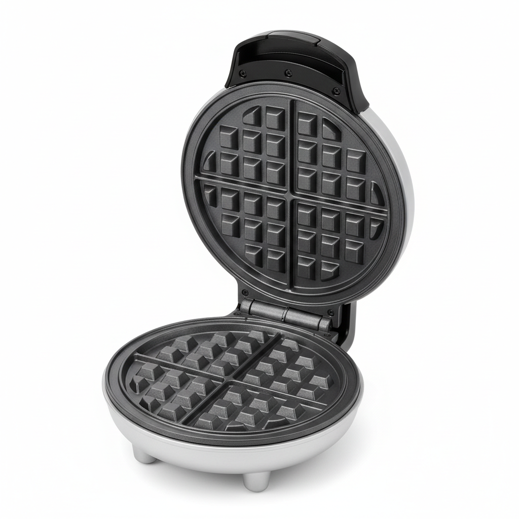 Mini Electric Waffle Maker - Multifunctional Sandwich & Cake Oven
