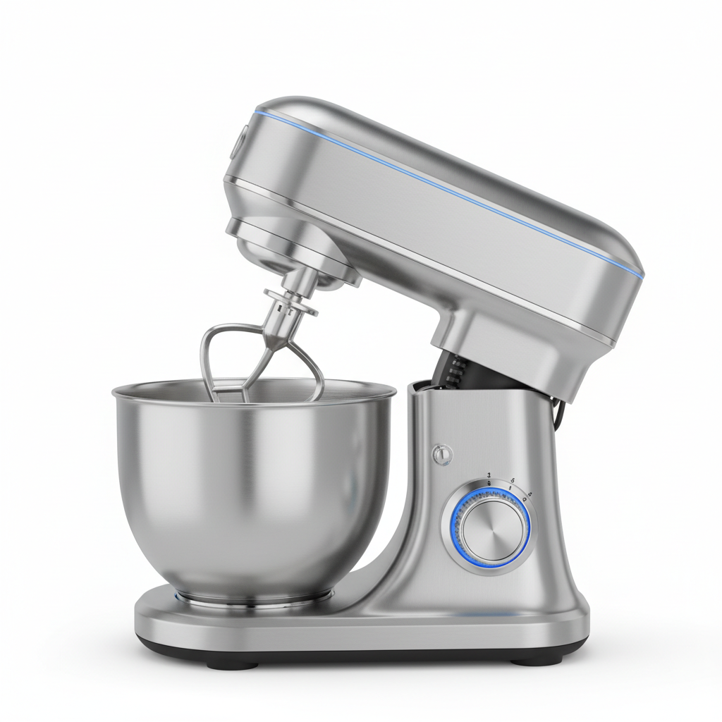 CHEFTRONIC Stand Mixer 5.5QT - 500W Tilt-Head Electric Mixer with 6 Speed